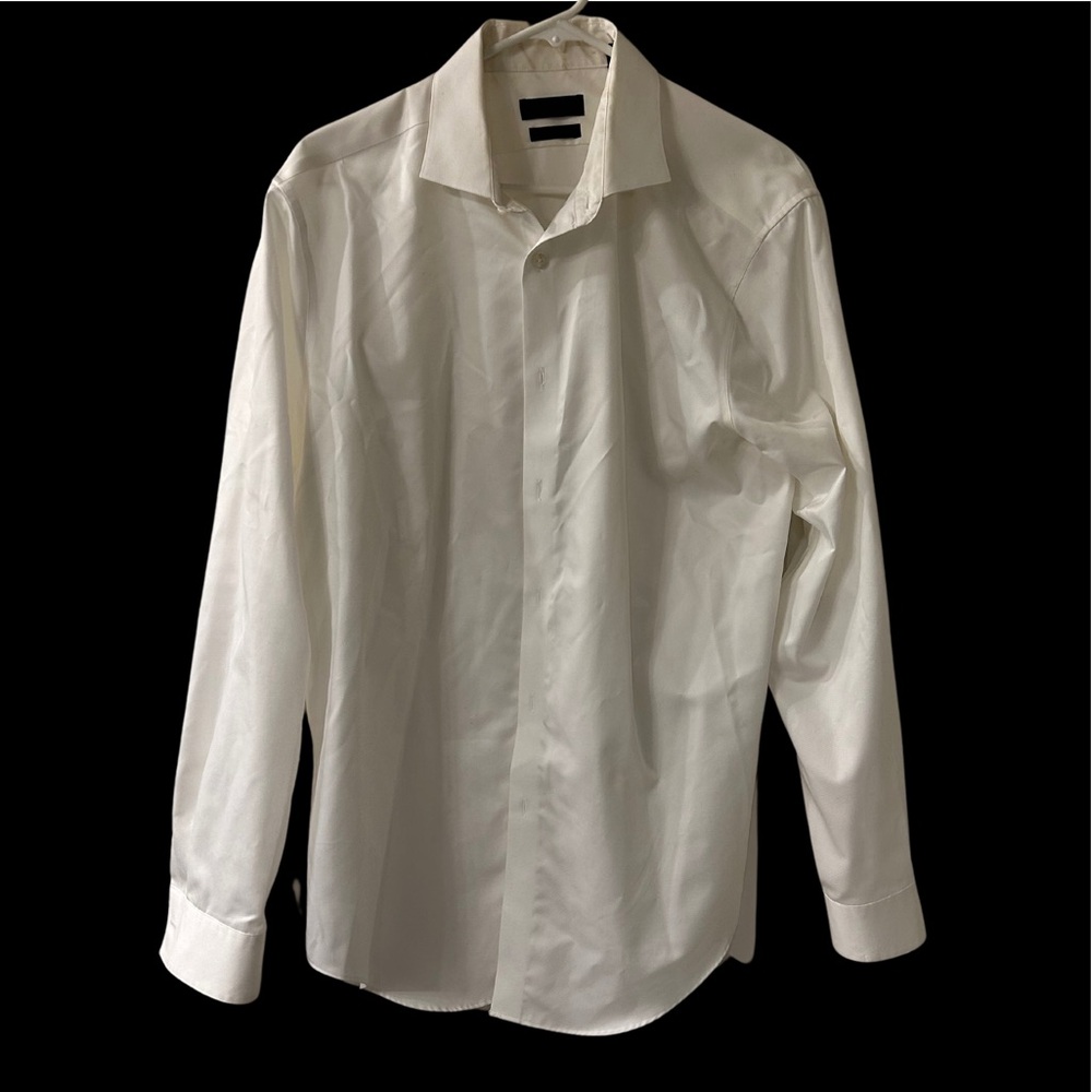 Calvin Klein Men’s Slim Fit Dress Shirt White